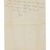 Hemingway, Ernest | Autograph letter signed to Marcelline and Madelaine Hemingway; when Ernest met Agnes - photo 3