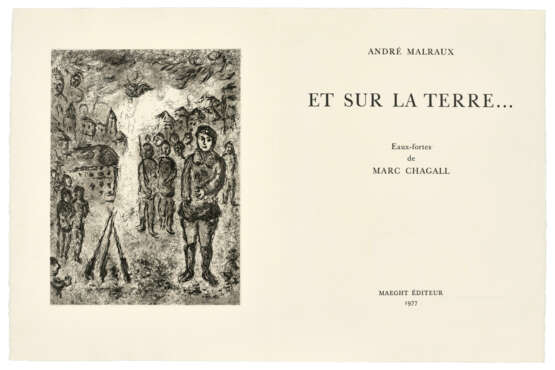 Marc Chagall (1887-1985), artist —Andr&#233; Malraux, (1901-1976) - photo 2