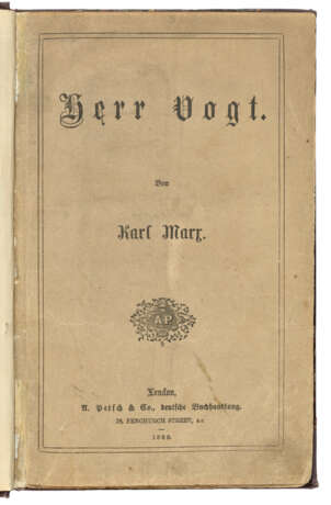 MARX, Karl (1818-1883) - фото 1