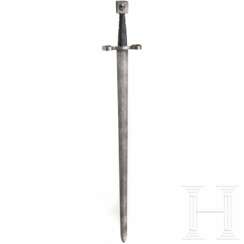 Venezianisches Schwert (sog. "Spada schiavonesca"), Sammleranfertigung im Stil des 15. Jhdts.
