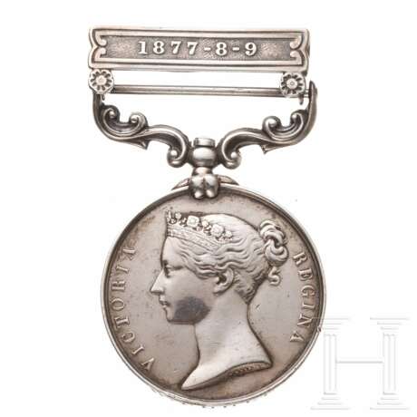 Südafrika-Medaille mit Spange "1877-8-9" - фото 1
