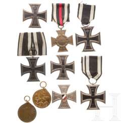 Fünf Eiserne Kreuze von 1914
