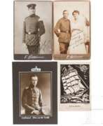 German Empire. Felix Graf von Luckner (1881 - 1966) und Leutnant Otto von der Linde (1892 - 1984) - signierte Postkarten