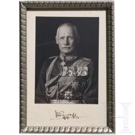 General Albert von Schoch (1860 - 1943) - Geschenkfoto des Kronprinzen Rupprecht, datiert 1939 - фото 1