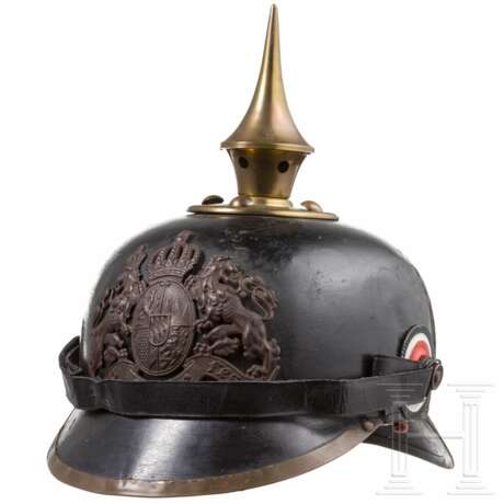 Helm M 1896 aus Eisenblech für Mannschaften der Infanterie - photo 1