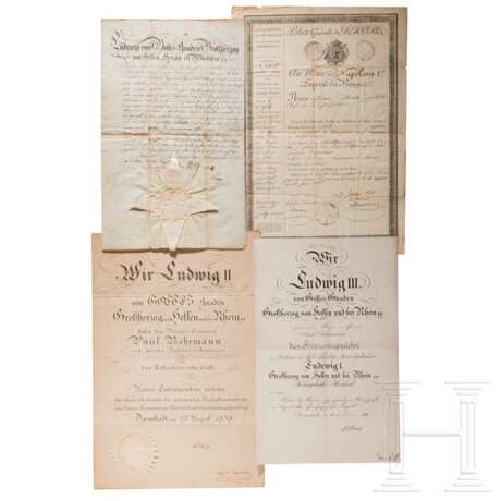 Urkunden eines hessischen Offiziers aus den Jahren 1814 - 1868 - фото 1