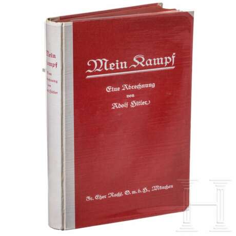 "Mein Kampf", Band 1 ("Eine Abrechnung"), Erstausgabe von 1925 - photo 1