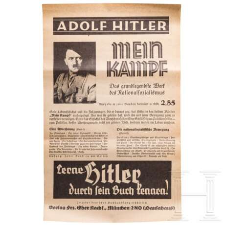 Sonderdruck mit Werbung für "Mein Kampf" - Foto 1