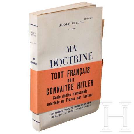 ''Mein Kampf'', erste offizielle Übersetzung, Frankreich - фото 1