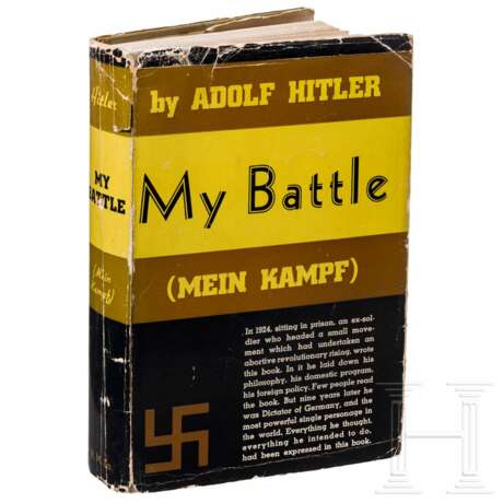 ''Mein Kampf'', ''My Battle - Erste Amerikanische Ausgabe'', USA - photo 1