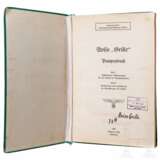"Aviso 'Grille' - Pumpenbuch", Blohm & Voß, 14. Ausfertigung 1940 - фото 1