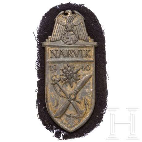 Narvikschild in Gold für Marineangehörige - Foto 1