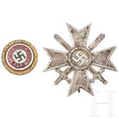 Goldenes Ehrenzeichen der NSDAP in der kleinen 24-mm-Ausführung