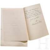 Konstantin Hierl - signiertes eigenhändiges Neujahrsschreiben an Hitler, 1942/43 - фото 1