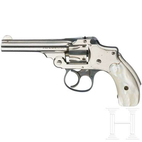 Smith & Wesson .32 Safety Hammerless, 2nd Model, vernickelt - фото 1