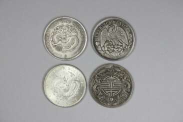 4 Silbermünzen
