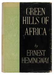 Hemingway, Ernest | Green Hills of Africa, first edition
