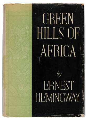 Hemingway, Ernest | Green Hills of Africa, first edition - фото 1