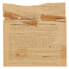 Hemingway, Ernest | Typed letter signed to Marcelline, forbidding her the use of Windermere