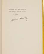 Aldous Leonard Huxley. Huxley, Aldous | Brave New World, signed limited edition