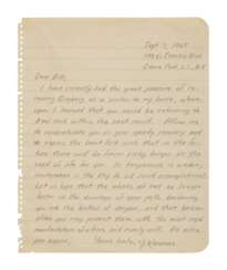 Kerouac, Jack | Autograph letter signed to William Burroughs, alluding to his heroin addiction