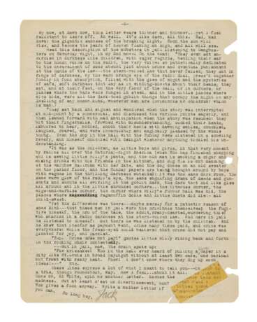 Kerouac, Jack | Typed letter signed to Ed White, with an an excerpt from On the Road - photo 4