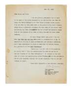 Prints. Kerouac, Jack | Typed letter signed to Allen Ginsberg, refusing to help promote Junkie