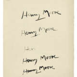 Henry Moore (1898-1986) - фото 5