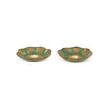 TWO MOULDED SANCAI-GLAZED PETAL-RIMMED DISHES - фото 2