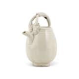 A SMALL DING WHITE-GLAZED MELON-FORM EWER - photo 2