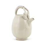 A SMALL DING WHITE-GLAZED MELON-FORM EWER - photo 7