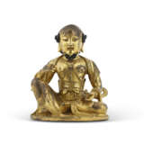 A GILT-BRONZE FIGURE OF BODHISATTVA - фото 1