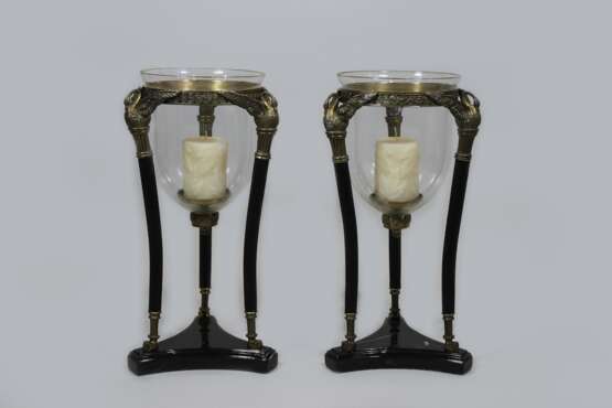Paar Kerzenleucher im Empire Stil - фото 1