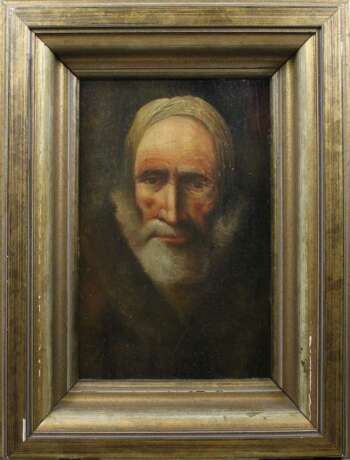 Portrait eines bärtigen Mannes im Pelzmantel - фото 2