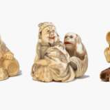 Lot: 3 Netsuke - Foto 1