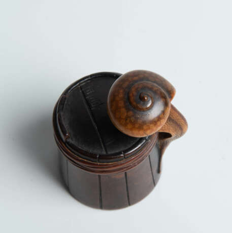 Holz-Netsuke von Shigemasa - photo 8