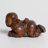 Holz-Netsuke von Meikeisai Hojitsu - Foto 3