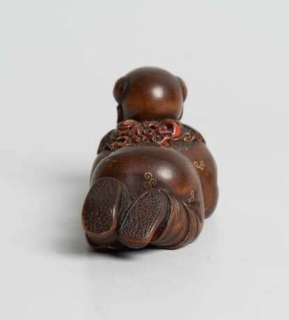 Holz-Netsuke von Meikeisai Hojitsu - photo 4