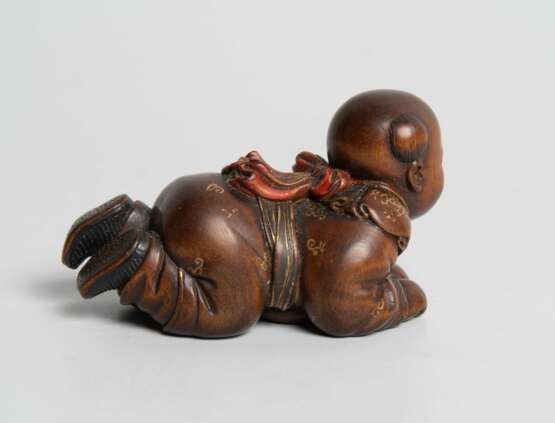 Holz-Netsuke von Meikeisai Hojitsu - photo 5