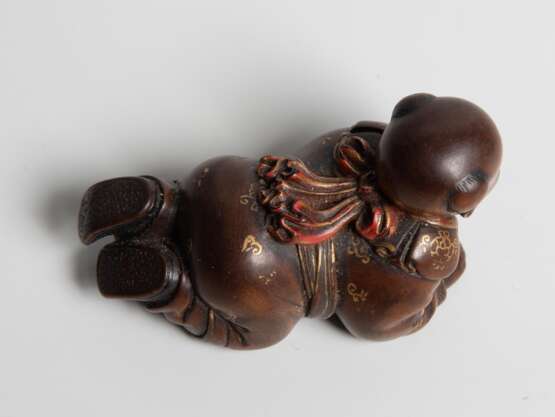 Holz-Netsuke von Meikeisai Hojitsu - Foto 6