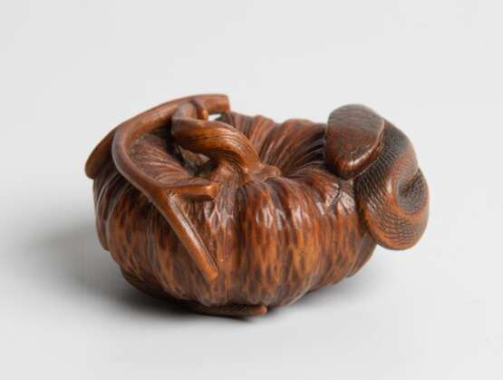 Holz-Netsuke von Tadayoshi - Foto 4