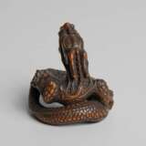 Holz-Netsuke von Shinzan Masanao (1904–1982) - photo 5