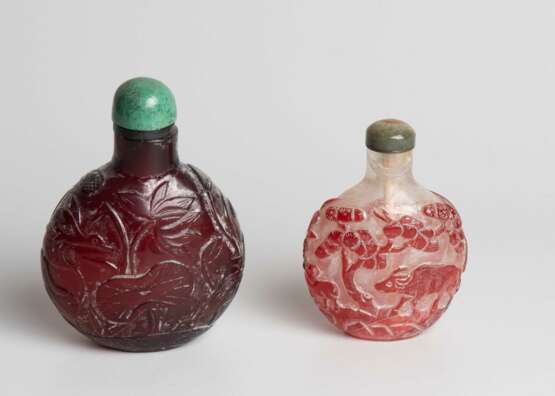 Lot: 2 Snuff Bottles - Foto 2