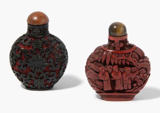 Lot: 2 Snuff Bottles - Foto 1