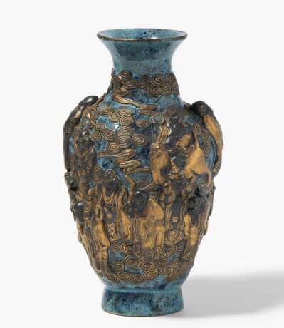 Bronze imitierende Vase - photo 1