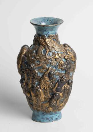 Bronze imitierende Vase - photo 2