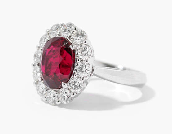 Burma-Spinell-Brillant-Ring - photo 1