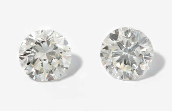 Zwei ungefasste Diamanten - Foto 1
