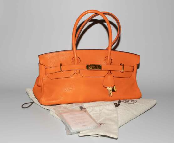 Hermès, Handtasche "Birkin Shoulder" 45 cm - фото 6