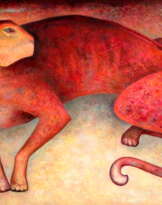 Красная кошка Красная кошка